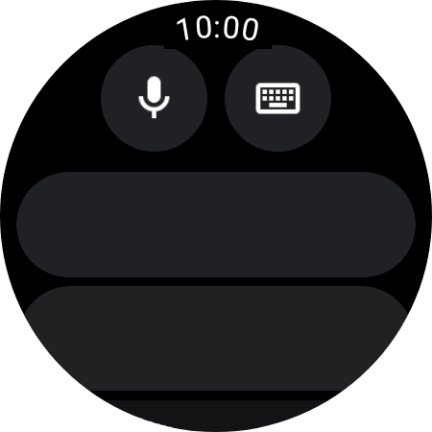 Press the microphone icon and say the required destination. Press the microphone icon and say the required destination.