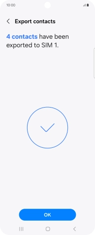 Press OK. Press OK.