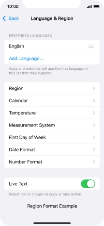 Press Add Language.... Press Add Language....