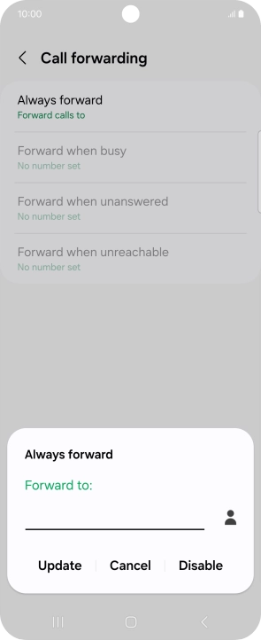 Press Disable. Press Disable.
