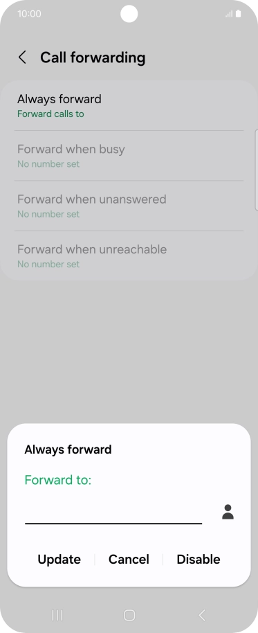 Press Disable. Press Disable.