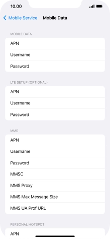 Press APN and key in wap.vodafone.co.uk.