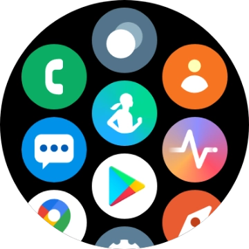 Press the message icon.