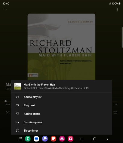 Press the add icon.