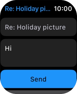 Press Send.