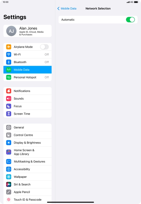 Press the indicator next to Press the indicator next to