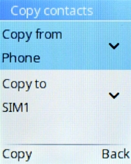 Select Copy from. Select Copy from.