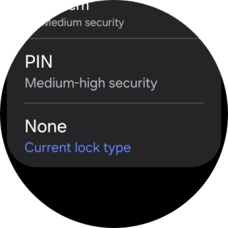 Press None.