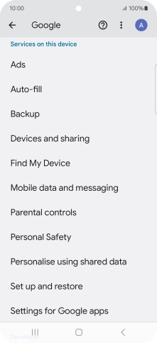 Press Find My Device. Press Find My Device.