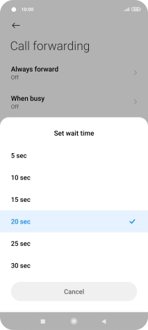 If you divert missed calls, you need to select a delay for the divert. Press the required delay and follow the instructions on the screen to select a delay for the divert. If you divert missed calls, you need to select a delay for the divert. Press the required delay and follow the instructions on the screen to select a delay for the divert.