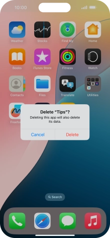 Press Delete.