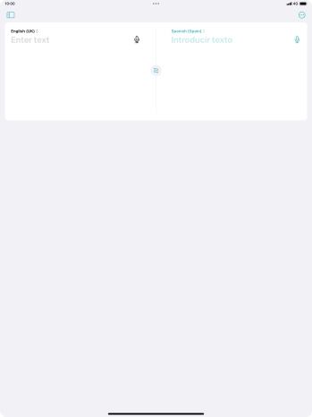 Press the first drop down list. Press the first drop down list.