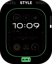 Press the Digital Crown twice to return to the home screen.