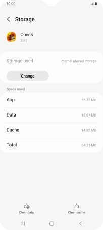 Press Clear cache. Press Clear cache.