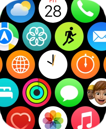 Press the message icon. Press the message icon.