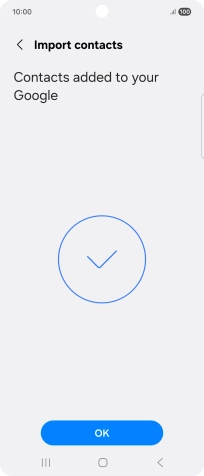 Press OK. Press OK.