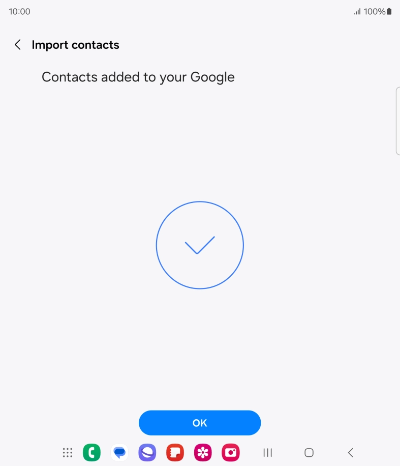 Press OK.