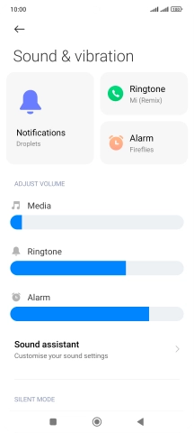 Press Ringtone.