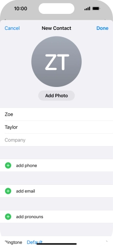 Press add phone. Press add phone.