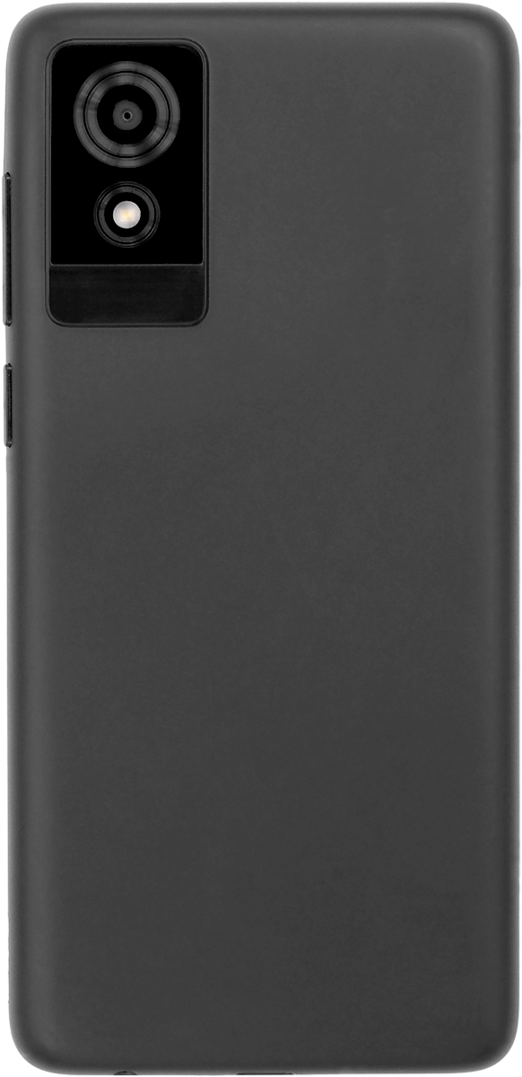 Turn the back of your phone towards you. Take hold of the back cover and remove it.