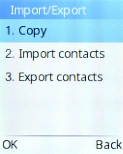 Select Copy. Select Copy.