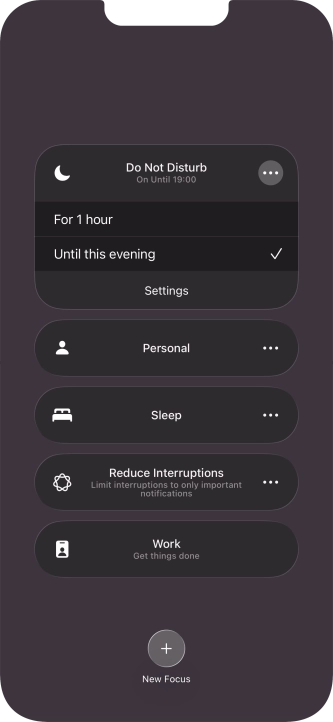 Slide your finger upwards starting from the bottom of the screen to return to the home screen.