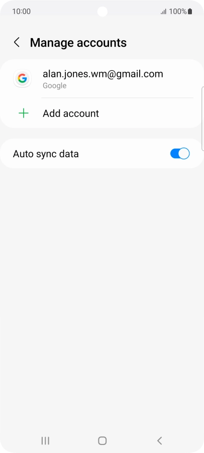 Press the Home key to return to the home screen. Press the Home key to return to the home screen.