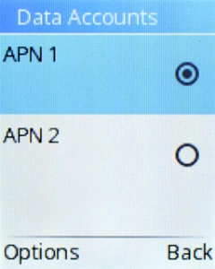 Select the required data connection. Select the required data connection.