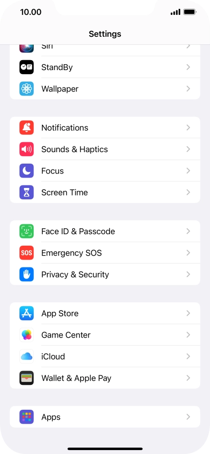 Press Apps.