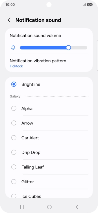 Press the required message tones to hear them. Press the required message tones to hear them.