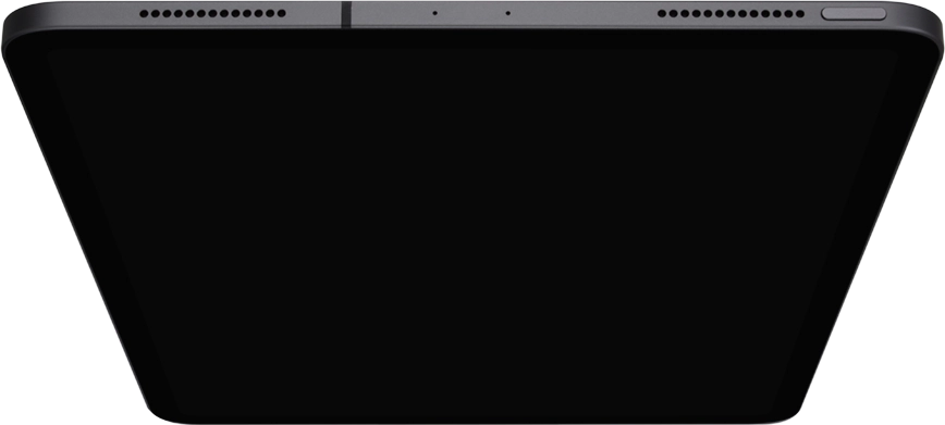 Press the Top key to turn on your tablet