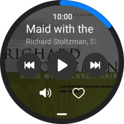 Press the play icon. Press the play icon.