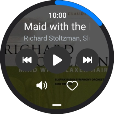 Press the play icon. Press the play icon.