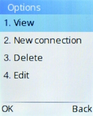 Select New connection. Select New connection.