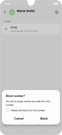Press Block.