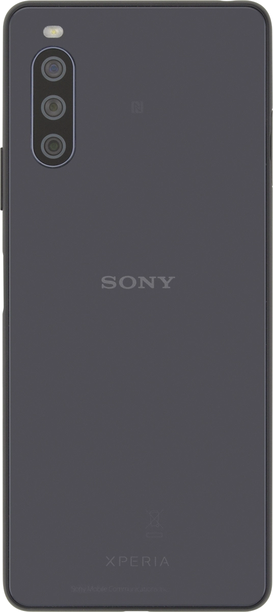 Point the camera lens at the back of your phone at the required object.