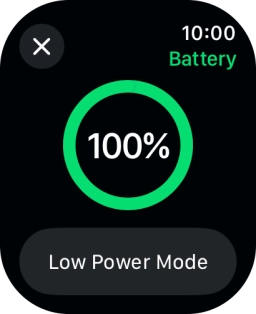 Press Low Power Mode. Press Low Power Mode.