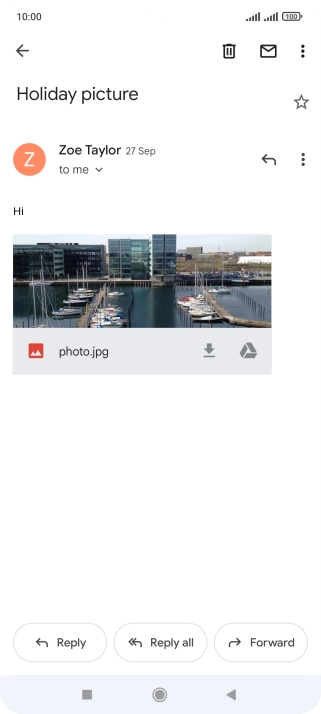 Press Reply.