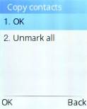 Select OK. Select OK.