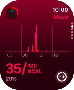 Keep sliding upwards to see the number of steps, distance and number of floors you've covered. Keep sliding upwards to see the number of steps, distance and number of floors you've covered.