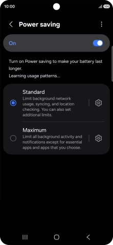 Press the indicators next to the required settings. Press the indicators next to the required settings.