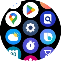 Press the Bixby icon.