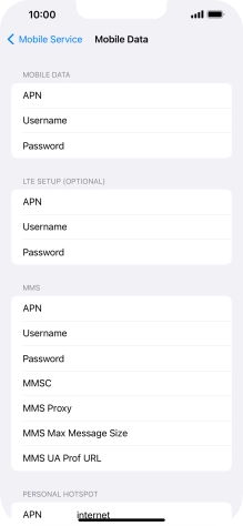 Press APN and key in wap.vodafone.co.uk.