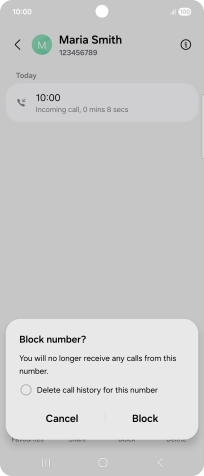 Press Block.