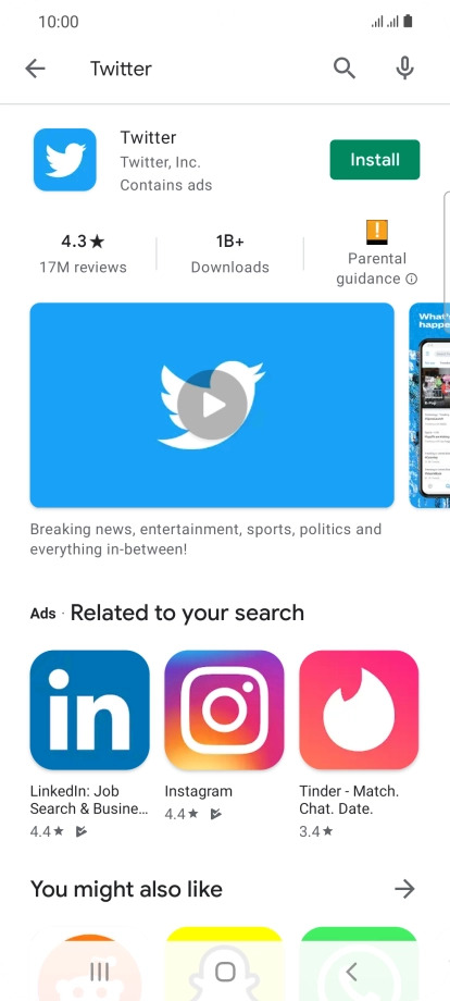 Press Twitter.