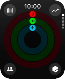 Press the Digital Crown to return to the home screen. Press the Digital Crown to return to the home screen.