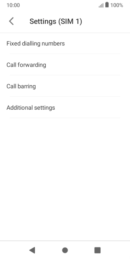 Press Fixed dialling numbers.