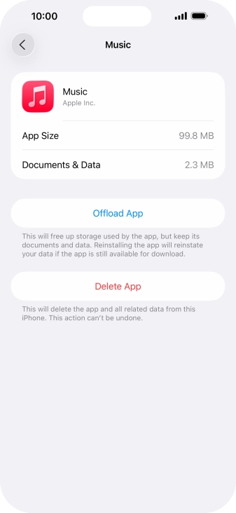 Press Offload App. Press Offload App.