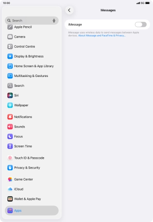 Press the indicator next to Press the indicator next to