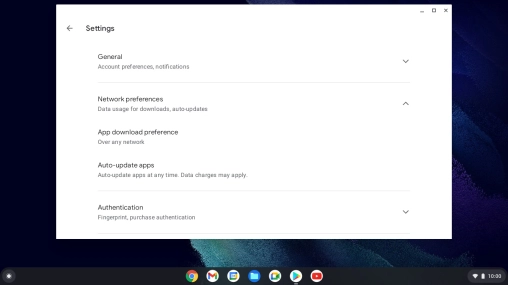 Click Auto-update apps. Click Auto-update apps.